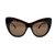 Stella Mc Cartney Gafas de sol de ojo de gato Castaño Acetato  ref.98479