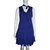 Karen Millen Stunning vestito nuovo Blu Poliestere  ref.98533
