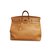 Hermès HAC Light brown Leather  ref.98572