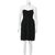 Diane Von Furstenberg Kari dress Black Silk Elastane Nylon  ref.98614
