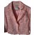 Autre Marque Biscote jacket with stitching style Pink Acrylic  ref.98677