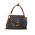 Louis Vuitton Olympe en toile mono et cuir de couleur havane Marron  ref.98687