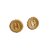 Chanel Aretes Dorado Chapado en oro  ref.98828