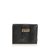 Fendi Kurze Brieftasche aus geprägtem Leder Schwarz  ref.98959