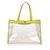 Burberry Tote bag in vinile Verde Verde chiaro Pelle Plastica  ref.98960