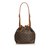 Louis Vuitton Monogram Petit Noe Brown Leather Cloth  ref.98977