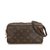 Louis Vuitton Monogram Marly Shoulder Strap Brown Leather Cloth  ref.98987