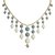 Fendi Beaded Necklace Grey Metal Plastic  ref.98989