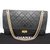 Chanel 2.55 Maxi Jumbo 50Rare birthday! Black Leather  ref.99010