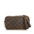 Louis Vuitton Monogram Marly Shoulder Strap Brown Leather Cloth  ref.99022