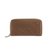 Bottega Veneta Intrecciato Zip Around Leather Wallet Marrone Pelle  ref.99041
