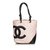 Chanel Cambon Line Tote Black Pink Leather  ref.99084