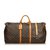 Louis Vuitton Monogram Keepall Bandouliere 60 Brown Leather Cloth  ref.99099