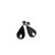 Armani Earrings Black Steel  ref.99124