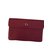 Delvaux card holder Red Leather  ref.99264