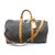 Louis Vuitton keepall50 monogram shoulder strap Brown Leather  ref.99323