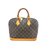 Louis Vuitton ALMA MONOGRAM Brown Leather  ref.99326
