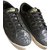 No Name Sneakers Black Silvery Leather  ref.99362