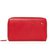 Chanel WALLET CAMELIA RED Cuir Rouge  ref.100017
