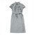 Christian Dior GRAY SILVER SILK FR38/40 Grey  ref.100019