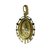 Autre Marque Pendentif vintage en or jaune 18k et perles Doré  ref.100063