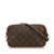 Louis Vuitton Monogram Marly Bandouliere Brown Leather Cloth  ref.100131