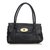 Mulberry Leather Bayswater Black  ref.100149