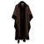 Yves Saint Laurent brown wool and velvet Laine Marron  ref.100258