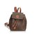 Céline Macadam Drawstring Backpack Brown Leather Plastic  ref.100313