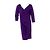 Diane Von Furstenberg DvD Basuto Strickkleid Lila