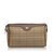 Burberry Plaid Jacquard Clutch Bag Brown Multiple colors Khaki Leather Cloth  ref.100504