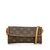 Louis Vuitton Monogram Pochette Twin PM Brown Leather Cloth  ref.100505