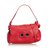 Chloé Leather Lily Bow Satchel Red  ref.100779