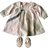 Burberry Robes Coton Laine Noir Rose Gris  ref.100807