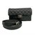 Chanel cinturón Negro Cuero  ref.100817