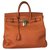 Hermès Haut A Courroies Birkin 40 Orange Leather  ref.100867