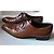 Prada Derby in pelle liscia color tabacco T. 8 (42) Cognac - vista 8