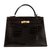 Rare Hermès Kelly 32 in crocodile color cocoa, gold plated hardware,  in superb condition! Brown Exotic leather  ref.100882