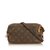 Louis Vuitton Monogram Marly Bandouliere Brown Leather Cloth  ref.100949