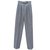 Yves Saint Laurent Pantalons, leggings Laine Gris  ref.101044