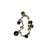 Autre Marque Bracelet perles. Acier Doré  ref.101071