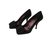 Prada chaussures Cuir vernis Noir  ref.101087