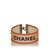 Chanel Pulseira de logotipo Multicor Laranja Metal  ref.101107
