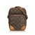 Louis Vuitton Monogram Amazone Brown Leather Cloth  ref.101143