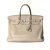 Hermès Birkin Bag 40 Palladium hardware Beige Leather  ref.101185