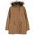 Des Petits Hauts Coats, Outerwear Brown Cotton  ref.101251