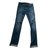 Victoria Beckham Jeans Blue Cotton Elastane  ref.101343