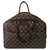 Louis Vuitton Deauville damier ebene ( special order) Brown Leather  ref.101386