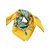 Bufanda de seda de chanel Amarillo  ref.101439