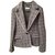 Isabel Marant Etoile Blazer Tweed Gris  ref.101553